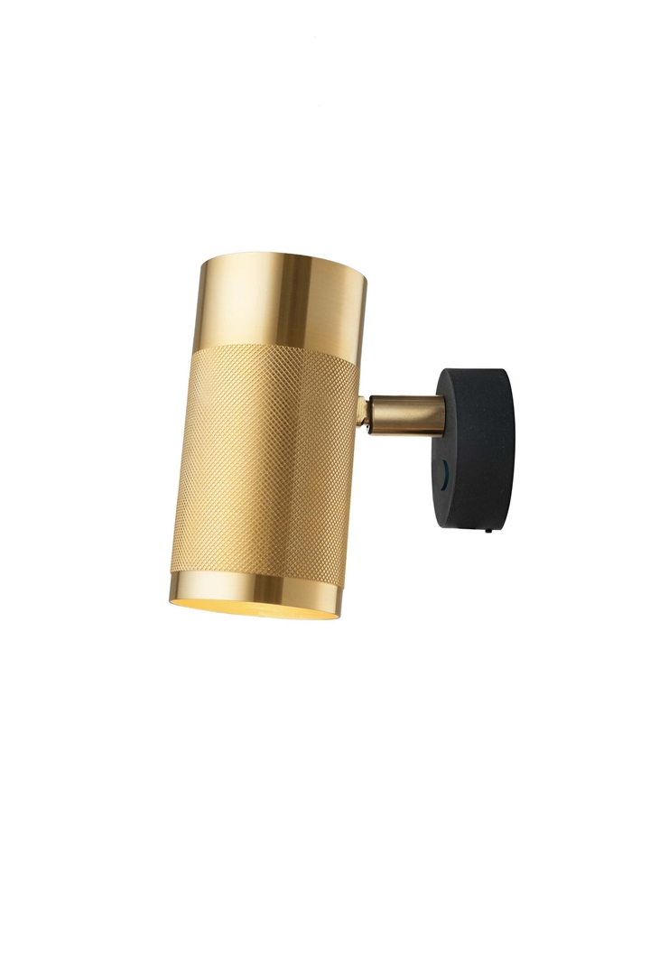 Thorup Copenhagen Patrone væglampe small, messing, 120  mm